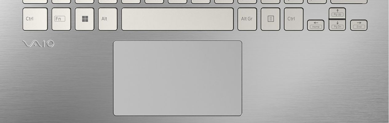 Touchpad espaçoso