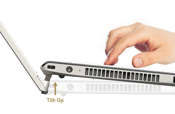 Teclado confortável